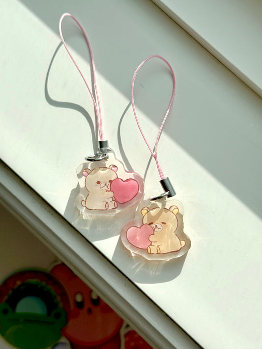 rilakkuma x korillakuma charms - san-x