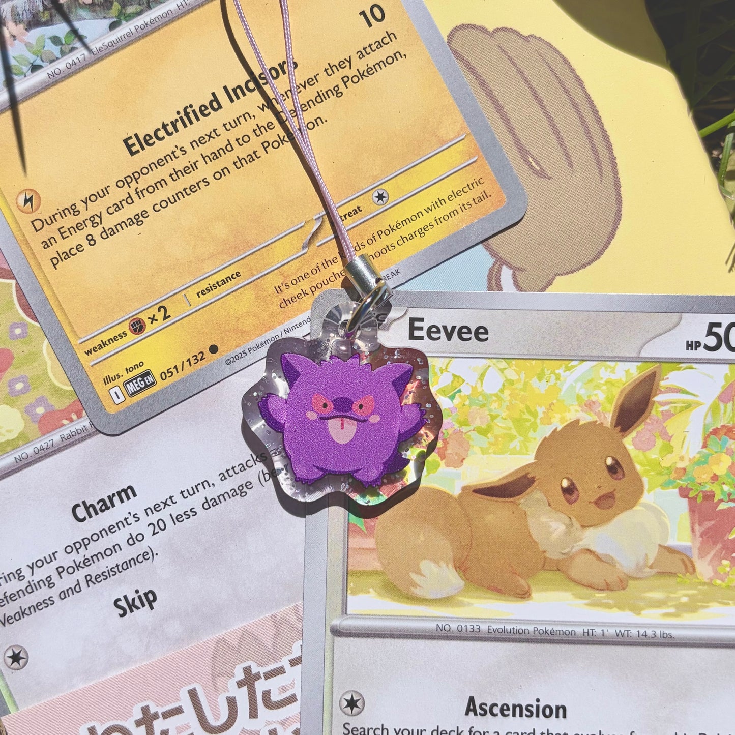 gengar charm - pokémon