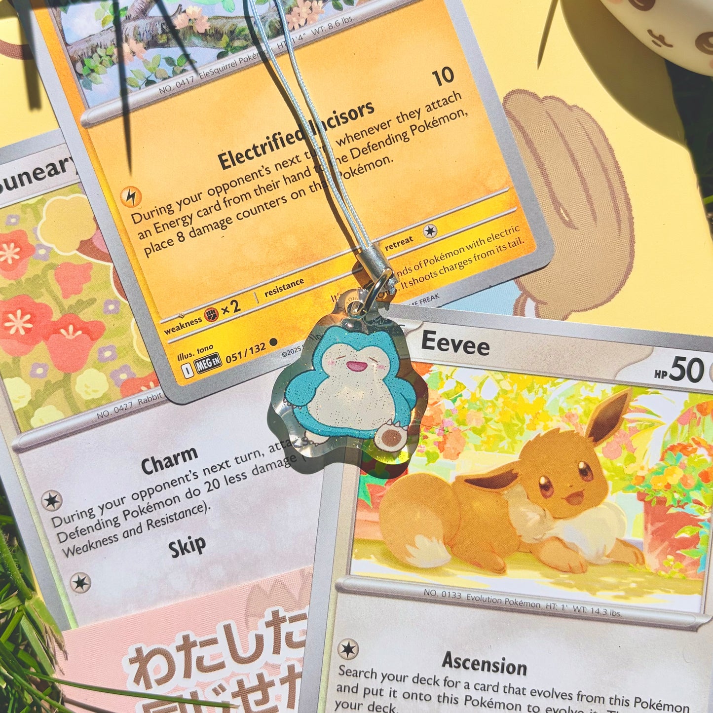 snorlax charm - pokémon