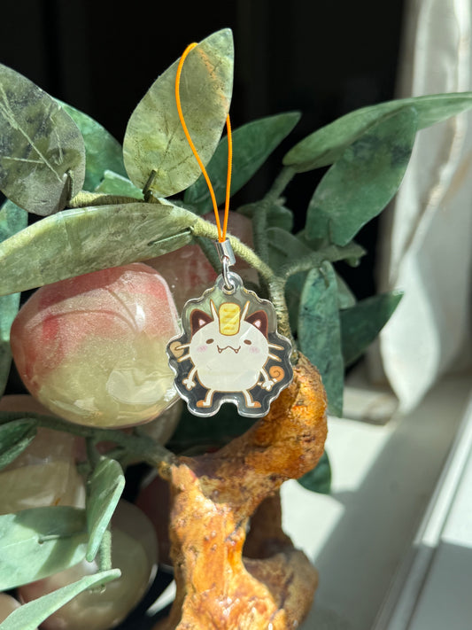 meowth charm - pokémon