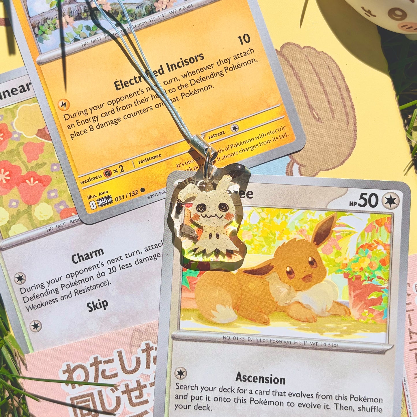 mimikyu charm - pokémon