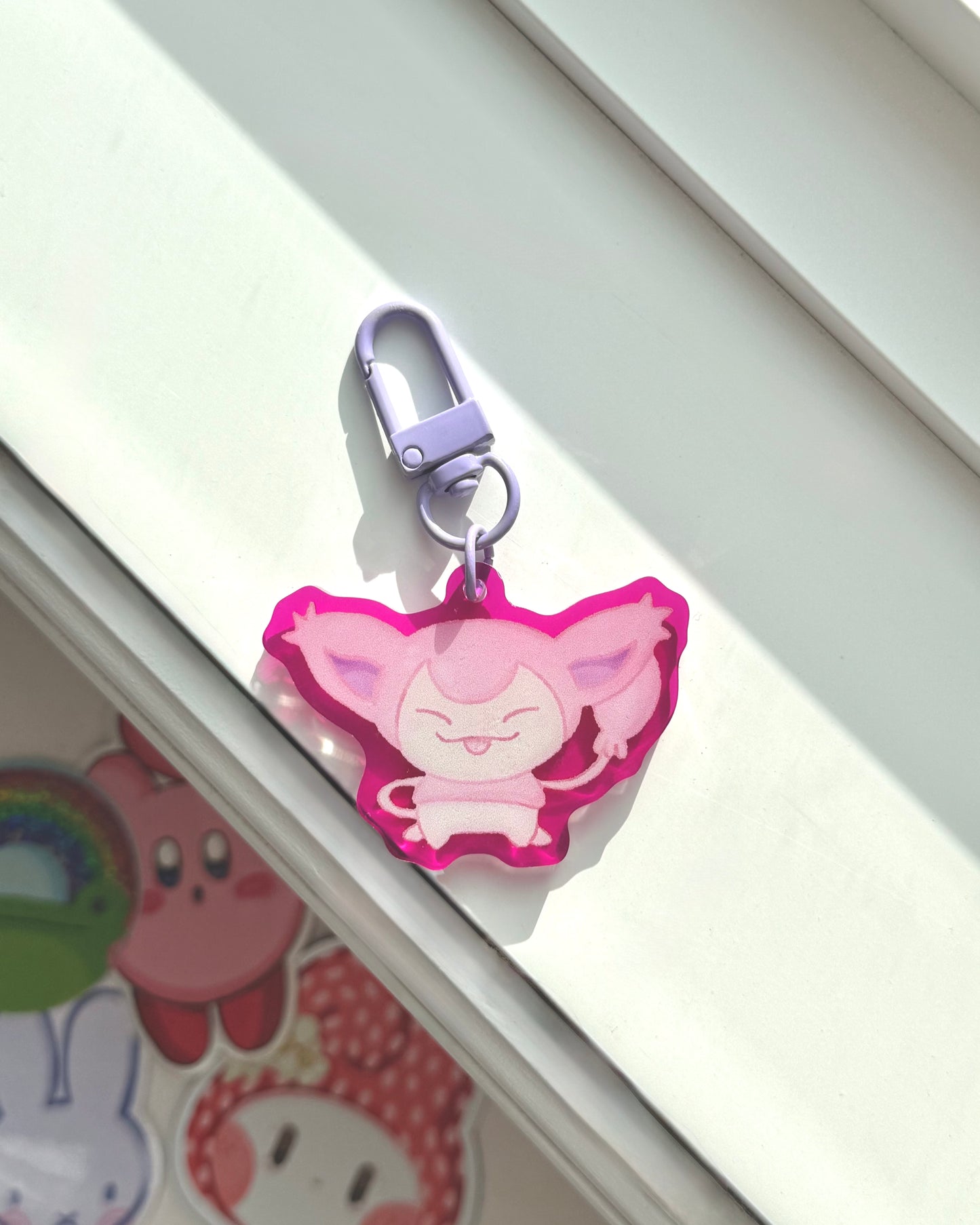 skitty keychain - pokémon