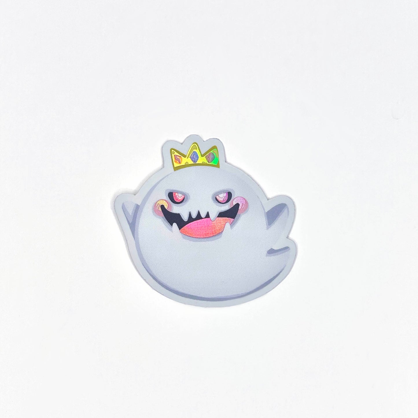 king boo sticker - super mario bros